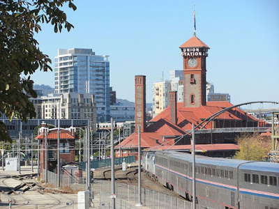 Portland Union Station + Empire Builder