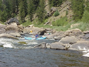 North Platte River Northgate Canyon Canoers