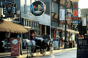 beale street in the daytime