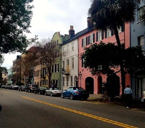 Rainbow Row charleston