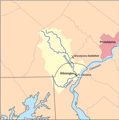 Christina brandywine rivers