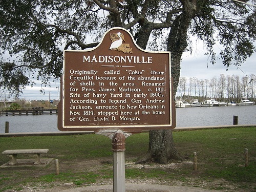 Madisonville Monument Sign Tchefuncte