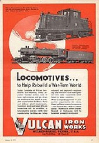 Vulcan Iron Works in Wilkes Barre