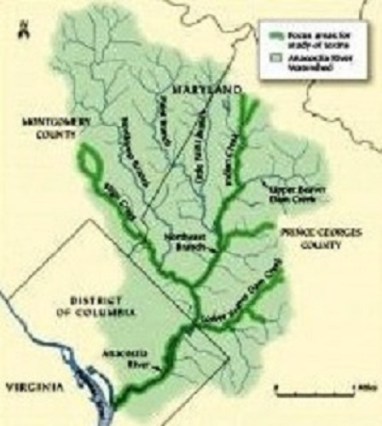 anacostia river watershed