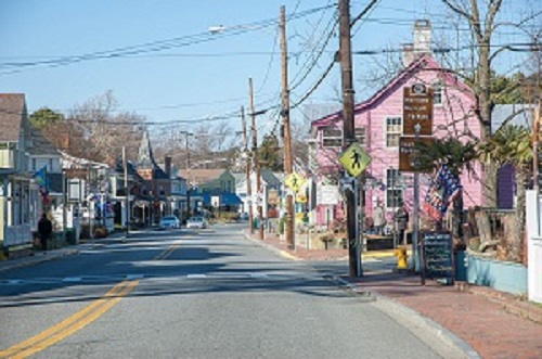 Downtown Saint Michaels, Maryland