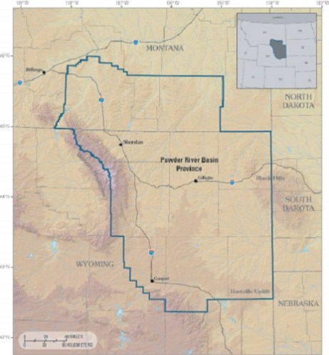 Powder River Map