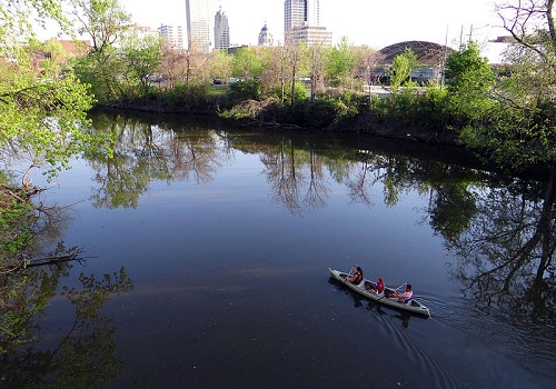 canoeing on st. marys river
