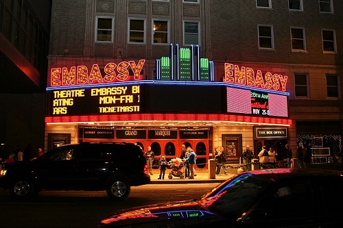 embassy theatre and indiana hotel
