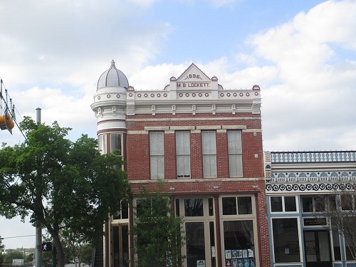 m.b. lockett building, georgetown, tx